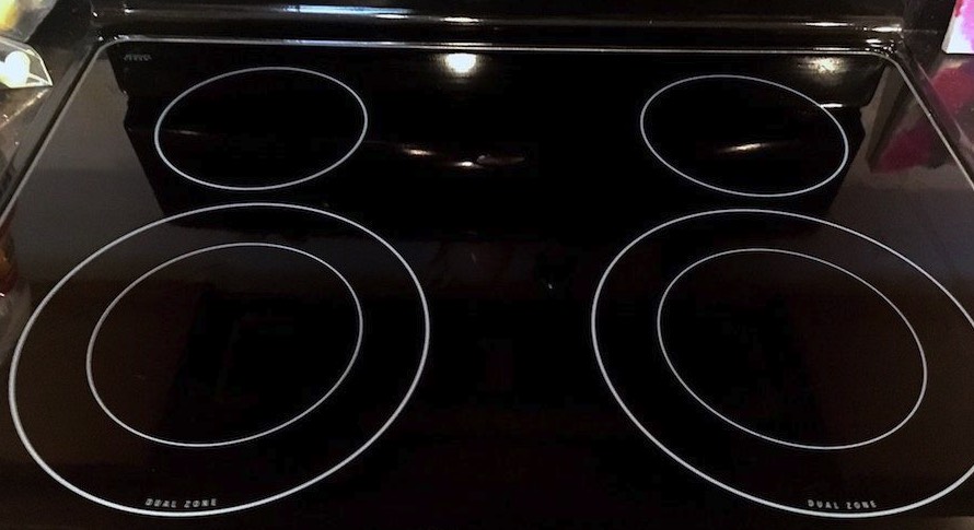Glass cooktop