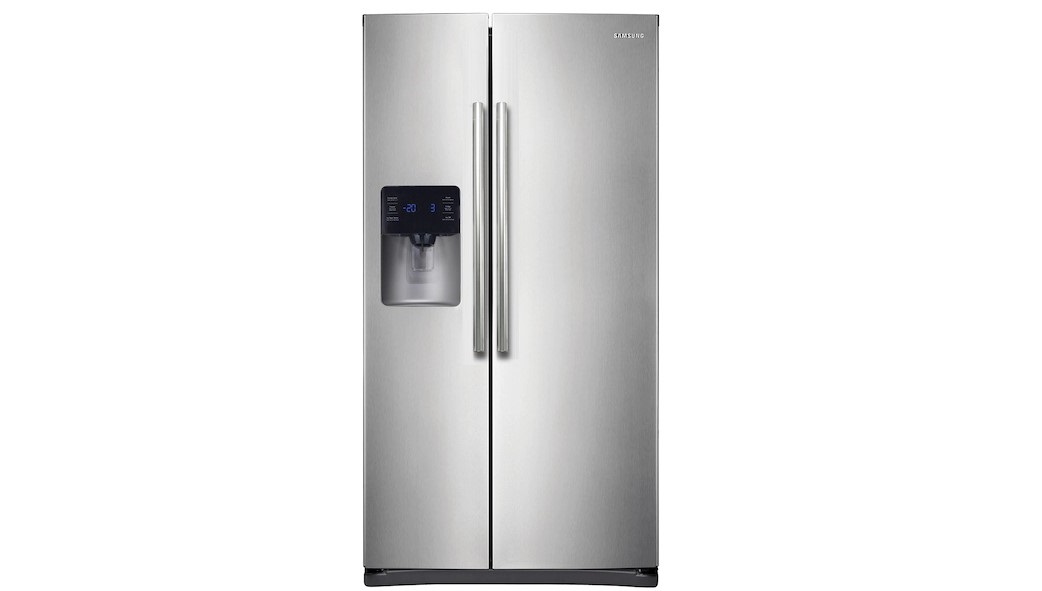 Samsung fridge with an ice maker